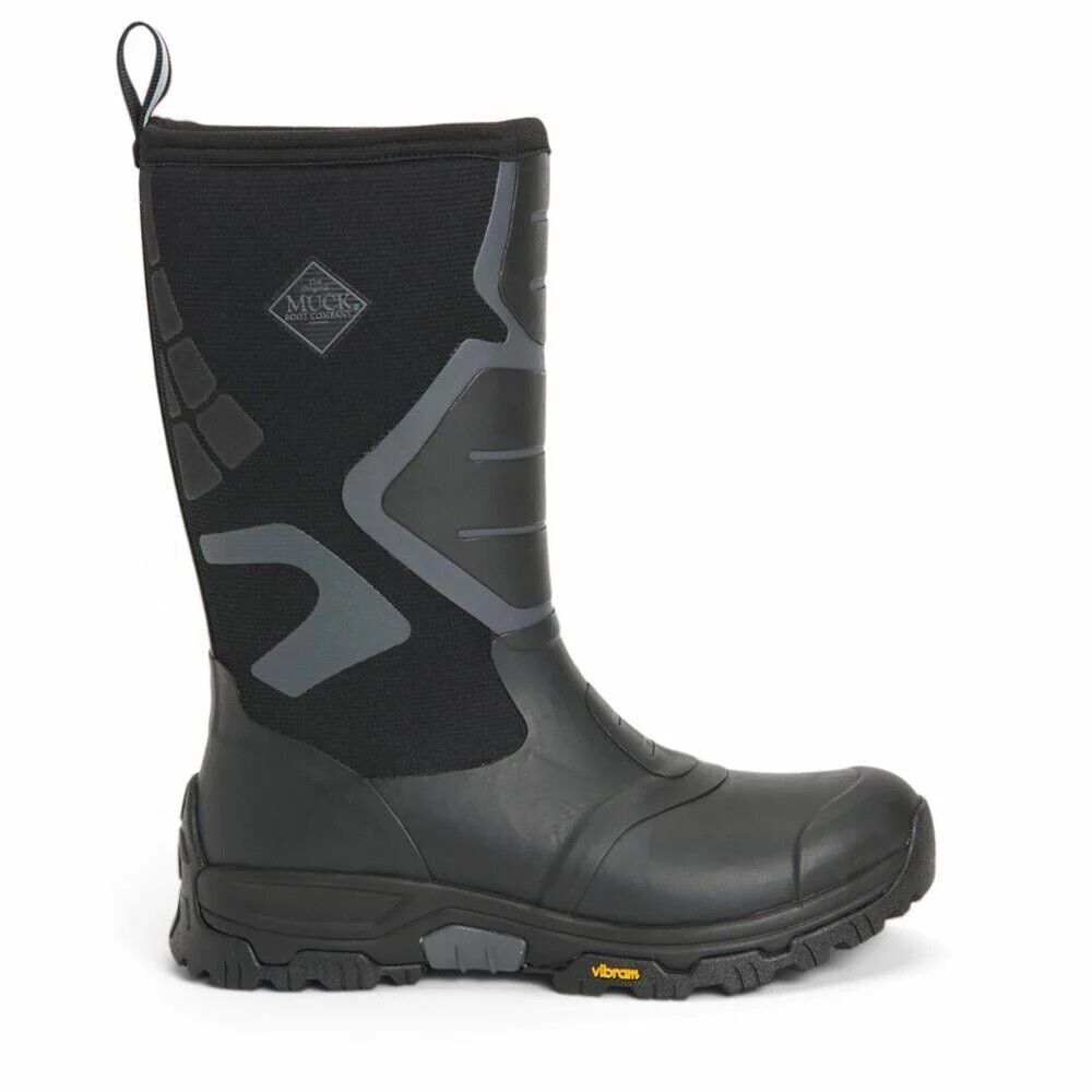 Muck Boot Co. Apex Pro Vibram Arctic Grip All-Terrain Boots (Men's Sz 9) - Black
